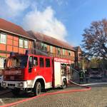 Am 14.11.2019 kam es im Ströbecker Schachmuseum zu einem Dachstuhlbrand ©Städtisches Museum