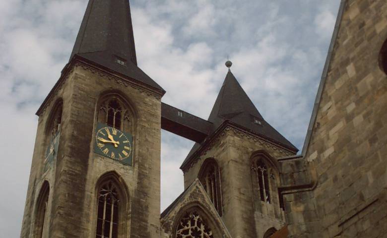 Blick zur Martinikirche von Südosten ©Städtisches Museum Halberstadt